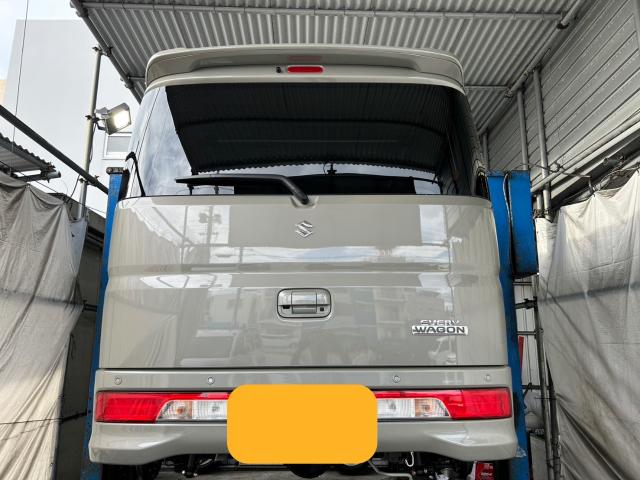 スズキ　新車エブリイワゴン　塩害コート施工    沖縄県　宜野湾市　北谷町　那覇市　豊見城市　読谷村　嘉手納町　浦添市