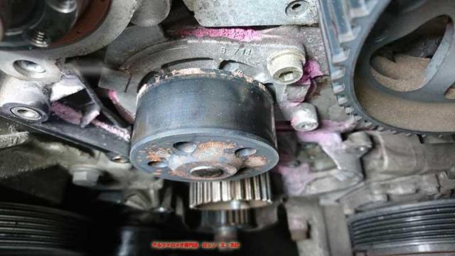 アルファロメオ　アルファ１４７　エンジン関連修理・整備