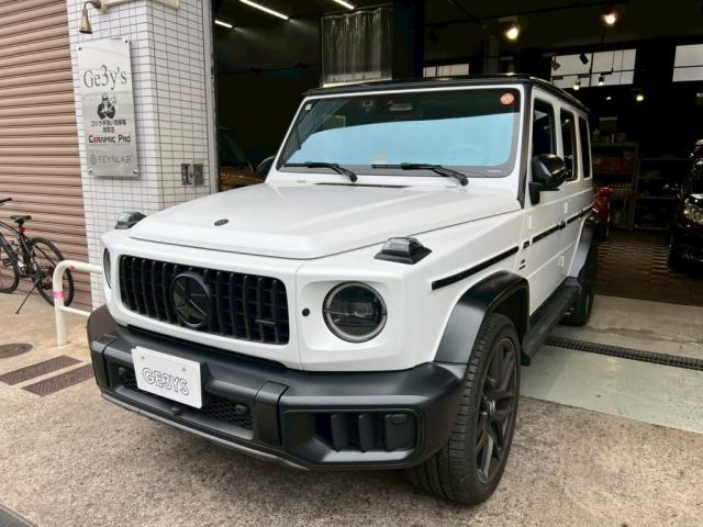 メルセデスＡＭＧ Ｇ６３│ガラスリペア【世田谷区】お問合せ番号ＳＢ：１０６８３東京都世田谷区のジェミーズ株式会社　渋谷区　目黒区　港区　品川区　神奈川　横浜市　新規のお客様大歓迎　代車　レッカー